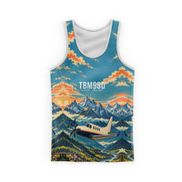 Thumbnail for Daher TBM 980 3D All-Over Print Clothing - Tank Top - 3D