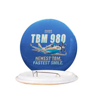 Thumbnail for Daher TBM 980 - Cartoon - Pin - Blue