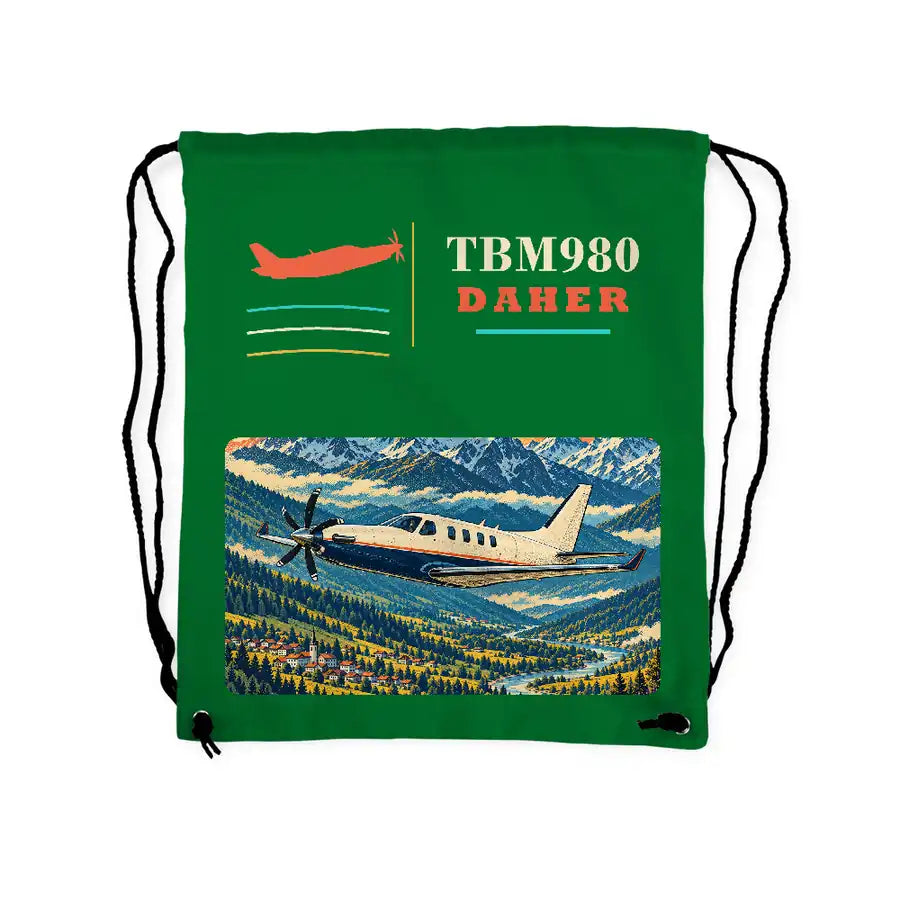 Daher TBM 980 - Drawstring Bag - Classic - Green