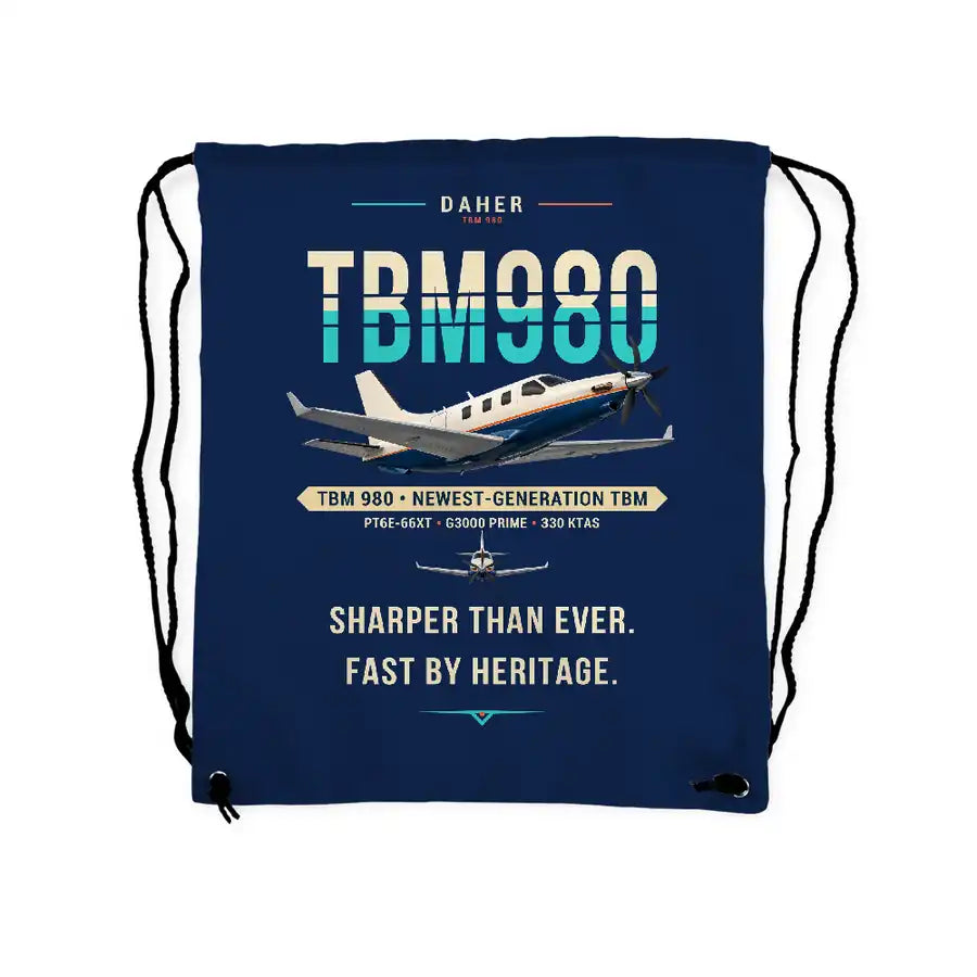 Daher TBM 980 - Drawstring Bag - Original - Dark Blue