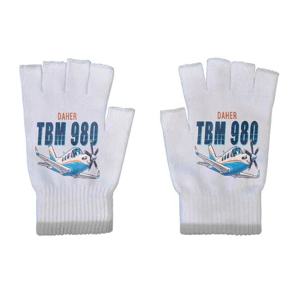 Daher TBM 980 - Gloves - Cut - Cartoon - Light Gray