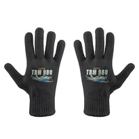 Thumbnail for Daher TBM 980 - Gloves - Full - Cartoon - Black