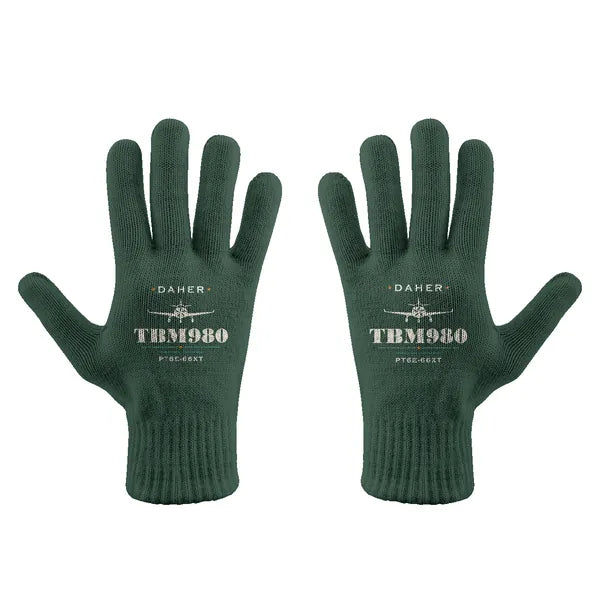 Daher TBM 980 - Gloves - Full - Heritage - Dark Green
