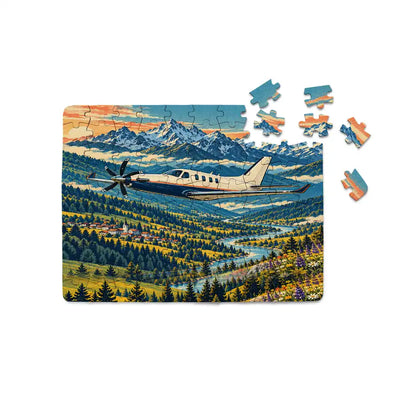Daher TBM 980 - Horizontal - Canvas Puzzle