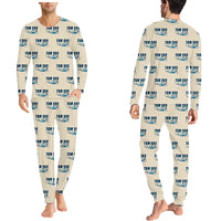 Thumbnail for Daher TBM 980 - Men Pajamas - Cartoon Pattern - Beige