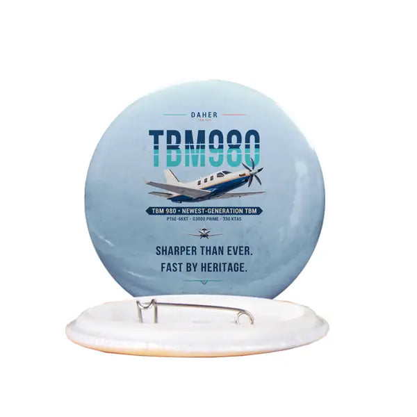 Daher TBM 980 - Original - Pin - Light Blue