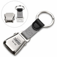 Thumbnail for Daher TBM 980 - Seat Belt Key Chain - Tag - Gray