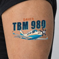 Thumbnail for Daher TBM 980 - Tattoo - Cartoon - Man