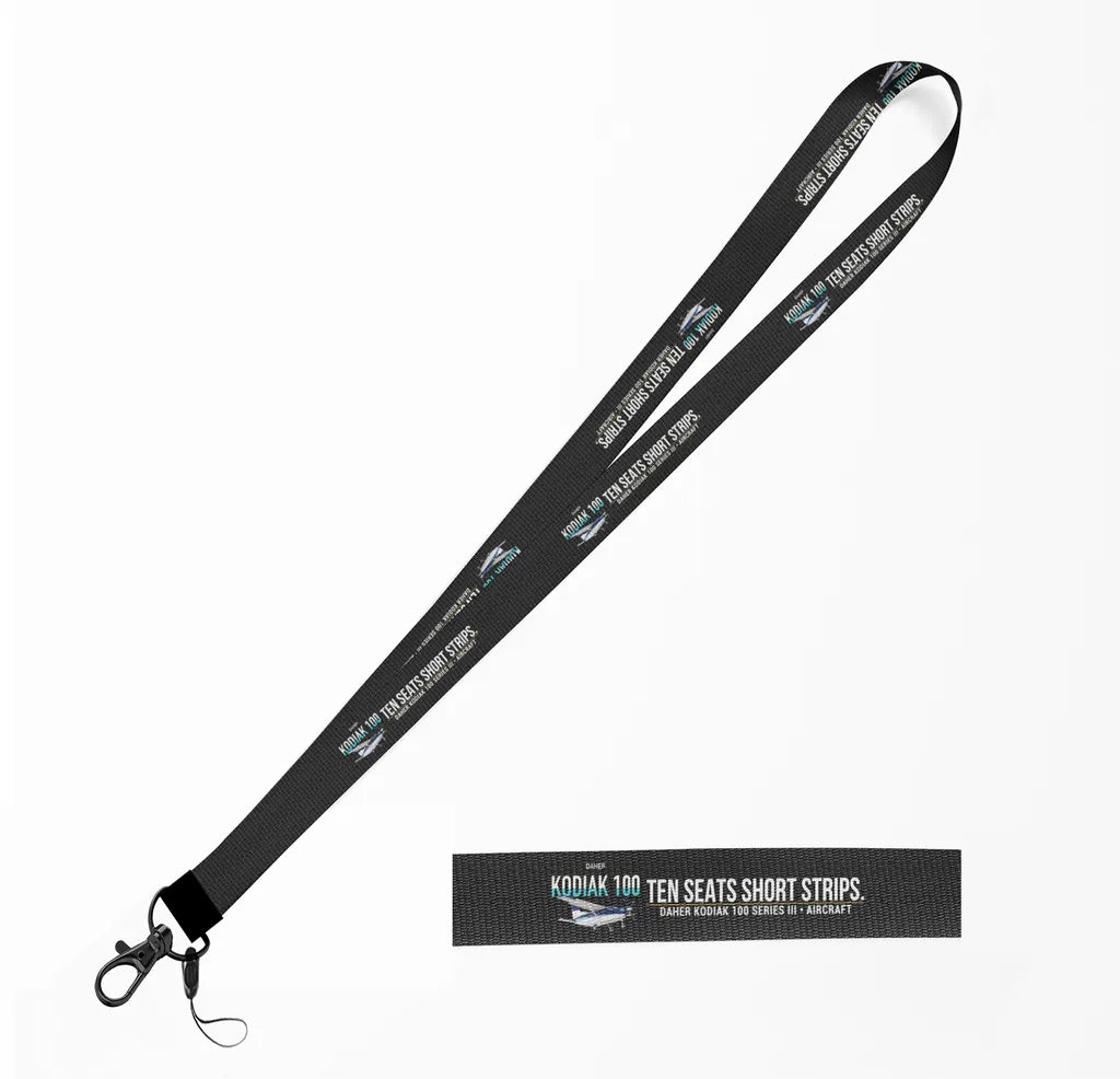 Daher Kodiak 100 Series III lanyard - black