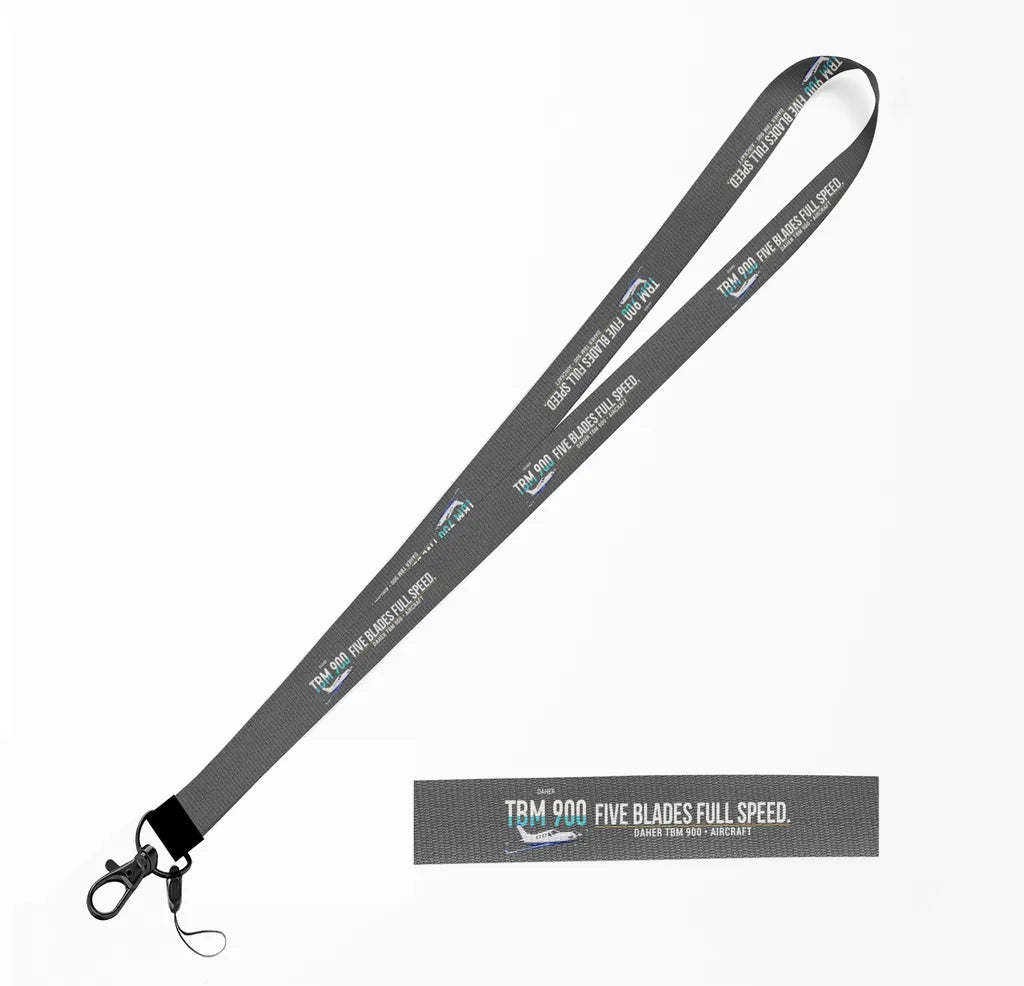 Daher TBM 900 lanyard - gray