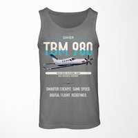 Thumbnail for Daher TBM 980 design on gray tank top