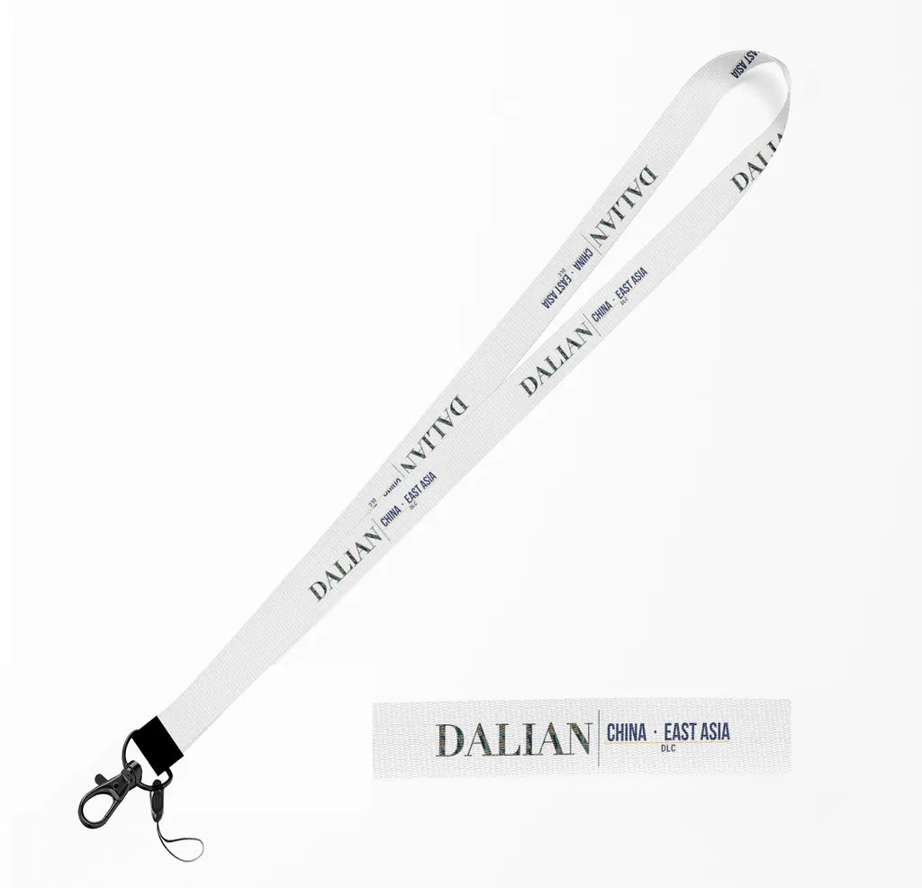 Dalian City Series lanyard - white