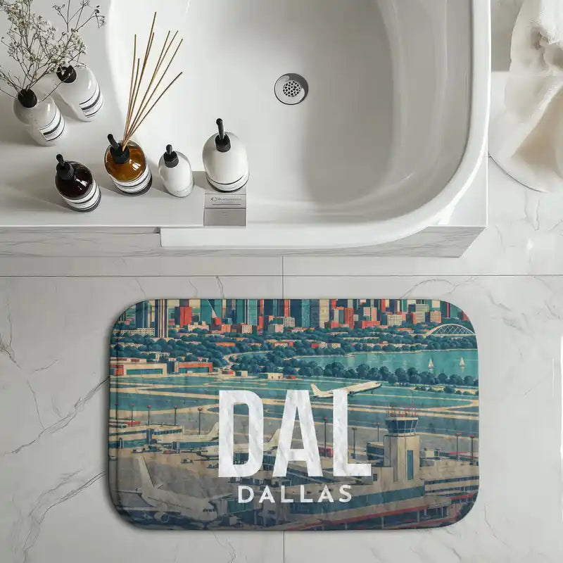 Dallas Love Field (DAL) bath mat
