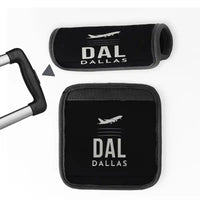 Thumbnail for Dallas Love Field (DAL) Luggage Handle Covers - Black
