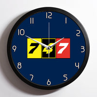 Thumbnail for Flat Colourful 747 Designed Wall Clocks