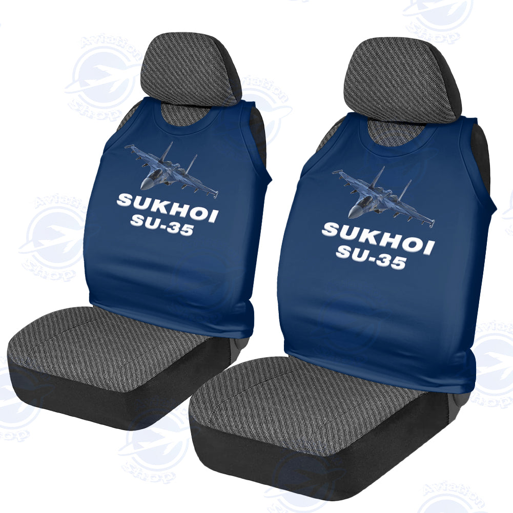 The Sukhoi SU-35 Designed Car Seat Covers