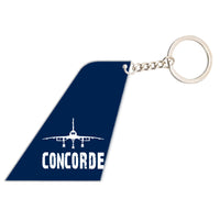 Thumbnail for Concorde & Plane Designed Tail Key Chains