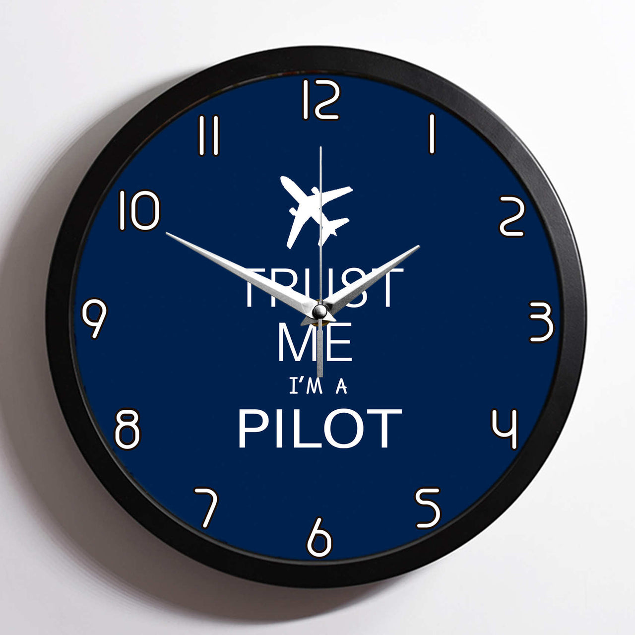Trust Me I'm a Pilot 2 Designed Wall Clocks