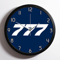 Thumbnail for 777 Flat Text Designed Wall Clocks