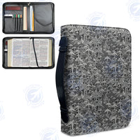 Thumbnail for Dark Coloured Airplanes Designed PU Accessories Bags