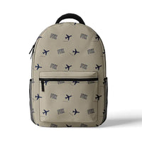 Thumbnail for Dassault Falcon 7X - 3D Backpack - 3D Pattern - Beige
