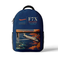 Thumbnail for Dassault Falcon 7X - 3D Backpack - Blue