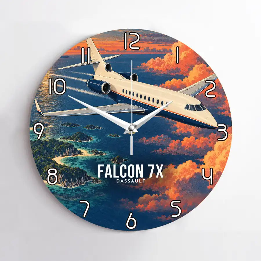 Dassault Falcon 7X - 3D - No Frame - Full Print