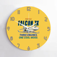 Thumbnail for Dassault Falcon 7X - Cartoon - No Frame - Yellow