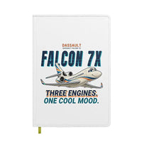 Thumbnail for Dassault Falcon 7X - Cartoon - Notebook - White