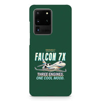 Thumbnail for Dassault Falcon 7X - Cartoon - Samsung Case - Dark Green