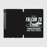 Thumbnail for Dassault Falcon 7X - Cartoon - Samsung Tablet - Black