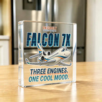 Thumbnail for Dassault Falcon 7X - Crystal Ornament - Cartoon - Kitchen