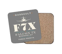 Thumbnail for Dassault Falcon 7X - Heritage - Coaster - Gray