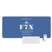 Thumbnail for Dassault Falcon 7X - Heritage - Desk Mat - Blue