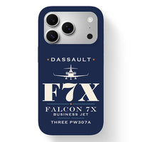 Thumbnail for Dassault Falcon 7X - Heritage - MagSafe iPhone 17 Pro - Navy Blue
