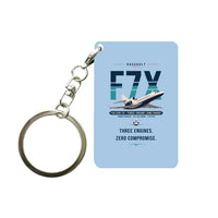 Thumbnail for Dassault Falcon 7X - Original - Key Chain - Light Blue