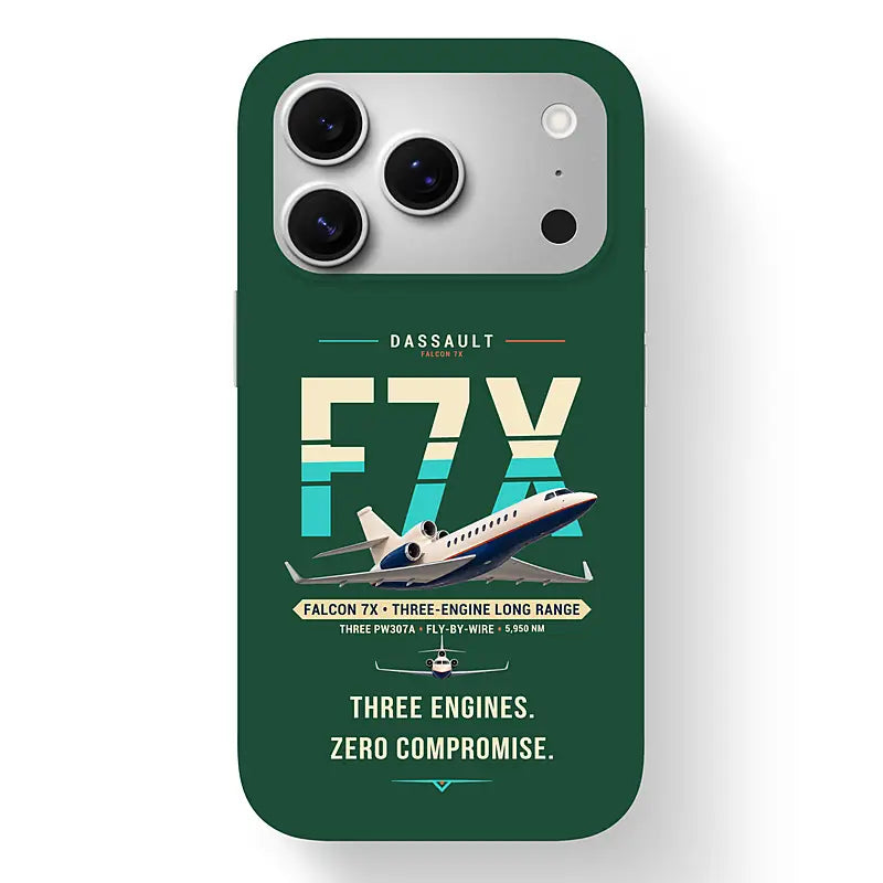 Dassault Falcon 7X - Original - MagSafe iPhone 17 Pro - Dark Green
