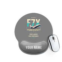 Thumbnail for Dassault Falcon 7X - Original + Name - Ergonomic Mouse Pad - Gray