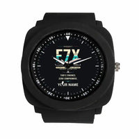 Thumbnail for Dassault Falcon 7X - Original + Name - Rubber Strap - Black