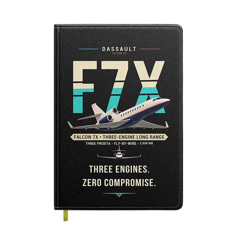Dassault Falcon 7X - Original - Notebook - Black