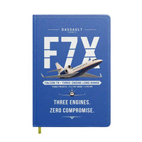 Thumbnail for Dassault Falcon 7X - Original - Notebook - Blue