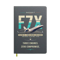 Thumbnail for Dassault Falcon 7X - Original - Notebook - Gray
