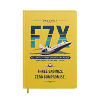Thumbnail for Dassault Falcon 7X - Original - Notebook - Yellow