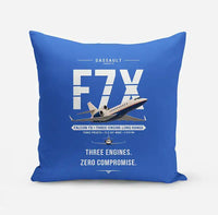 Thumbnail for Dassault Falcon 7X - Original - Pillow - Blue