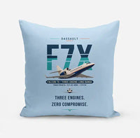 Thumbnail for Dassault Falcon 7X - Original - Pillow - Light Blue