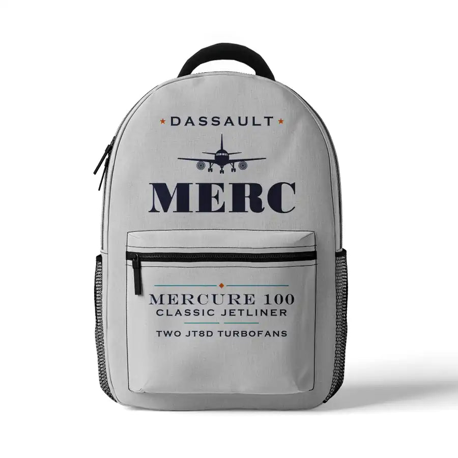 Dassault Mercure 100 - 3D Backpack - Heritage - White