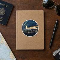 Thumbnail for Dassault Mercure 100 - 3D - Circle Sticker - Notebook