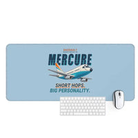 Thumbnail for Dassault Mercure 100 - Cartoon - Desk Mat - Light Blue