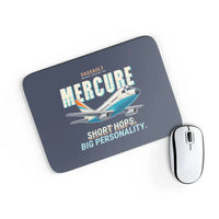 Thumbnail for Dassault Mercure 100 - Cartoon - Mouse Pad - Navy Blue