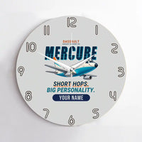 Thumbnail for Dassault Mercure 100 - Cartoon + Name - No Frame - Light Gray